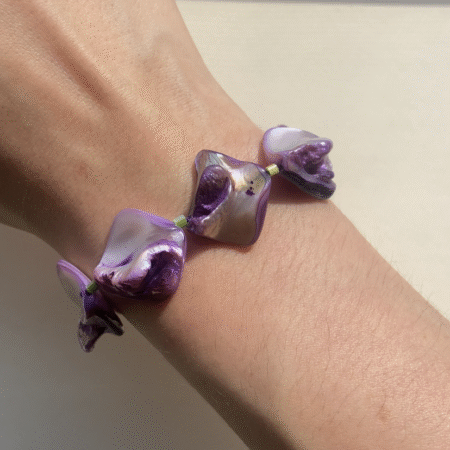 Purple Abalone Bracelet