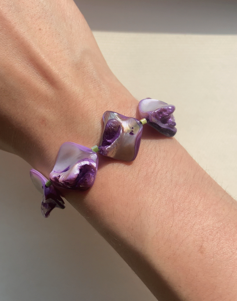 Purple Abalone Bracelet